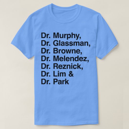 De Good Doctor T-shirt (Design voorkant)