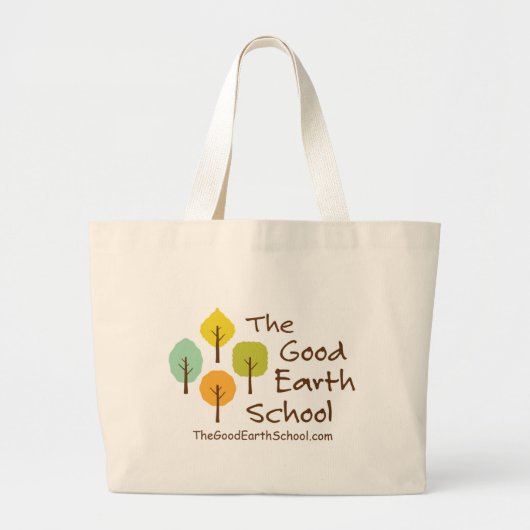 De Good Earth School Jumbo Tas (Voorkant)