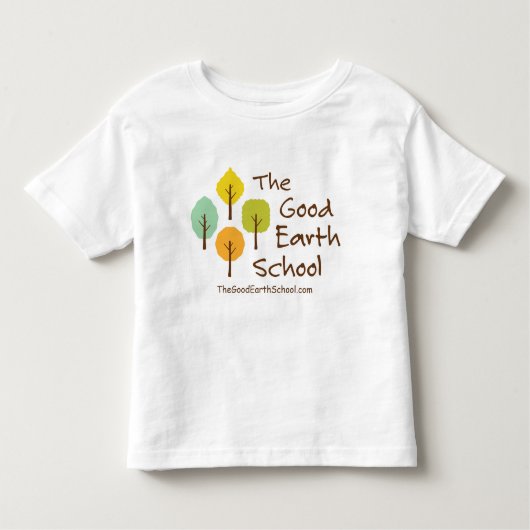 De Good Earth School Toddler T-Shirt (Voorkant)