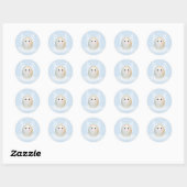 De Good Egg Angel Ronde Sticker (Vel)