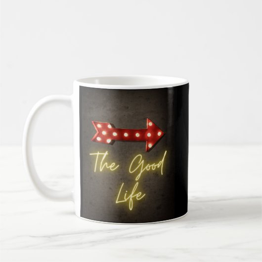 De Good Life Neon Arrow Koffiemok (Links)