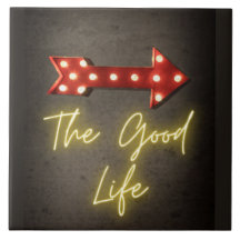 De Good Life Neon Arrow