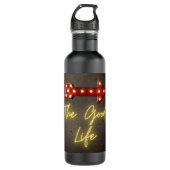 De Good Life Neon Arrow Waterfles (Voorkant)