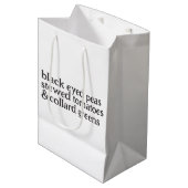 De Good Luck Gift Bag Medium Cadeauzakje (Voorkant Gekanteld)