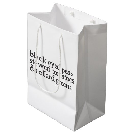 De Good Luck Gift Bag Medium Cadeauzakje (Voorkant Gekanteld)