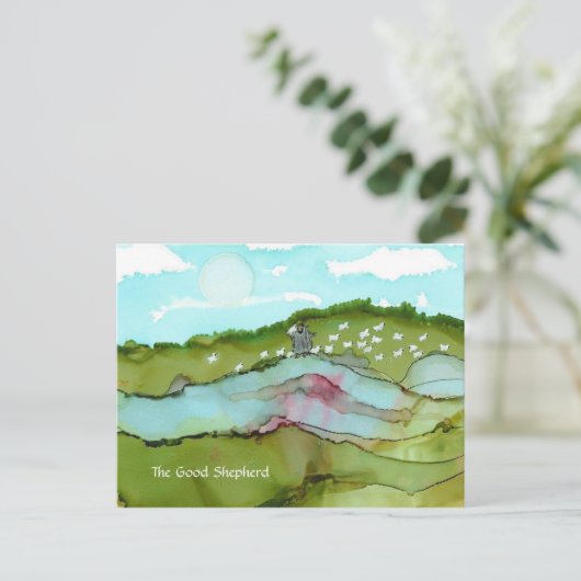 De Good Shepherd Briefkaart (Staand voorkant)