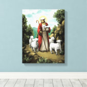 De Good Shepherd Canvas Afdruk (Insitu (Houten vloer))