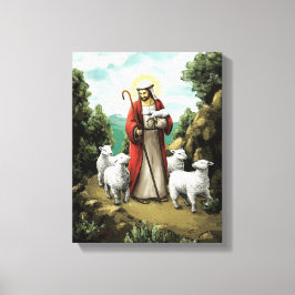 De Good Shepherd Canvas Afdruk