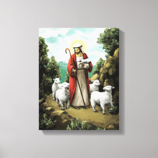 De Good Shepherd Canvas Afdruk