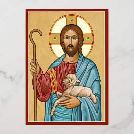 De Good Shepherd Folie Uitnodiging