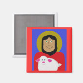 De Good Shepherd Magneet (Voorkant / Achterkant)