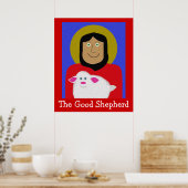 De Good Shepherd Poster (Keuken)
