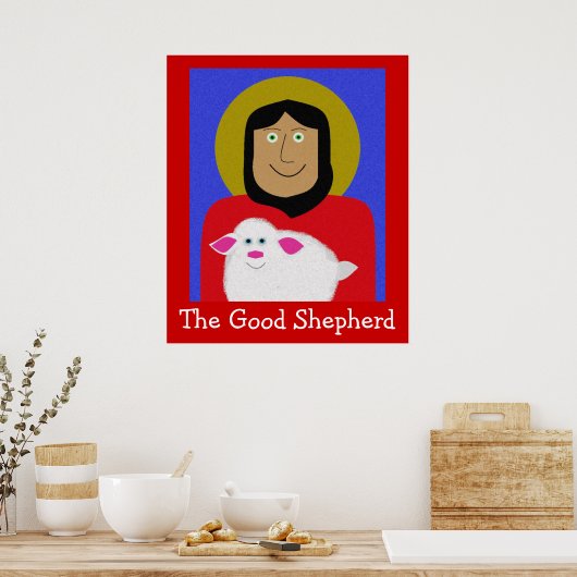 De Good Shepherd Poster (Keuken)