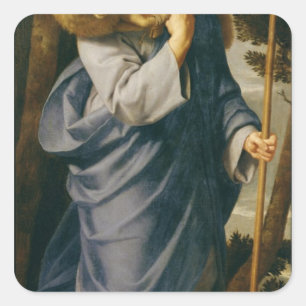 De Good Shepherd Vierkante Sticker