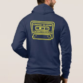 De Goodie Hoodie Navy/Gold Soul Cassette (Achterkant)