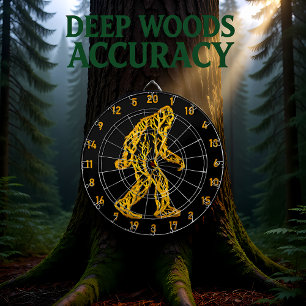 De gooivaardigheden van Bigfoot zijn ook legendari Dartbord