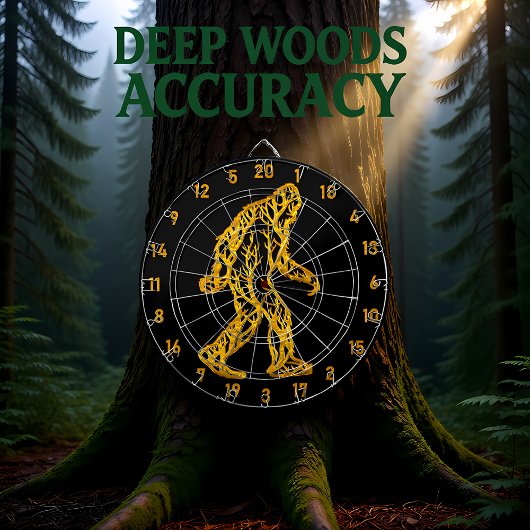 De gooivaardigheden van Bigfoot zijn ook legendari Dartbord