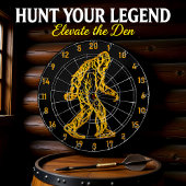 De gooivaardigheden van Bigfoot zijn ook legendari Dartbord