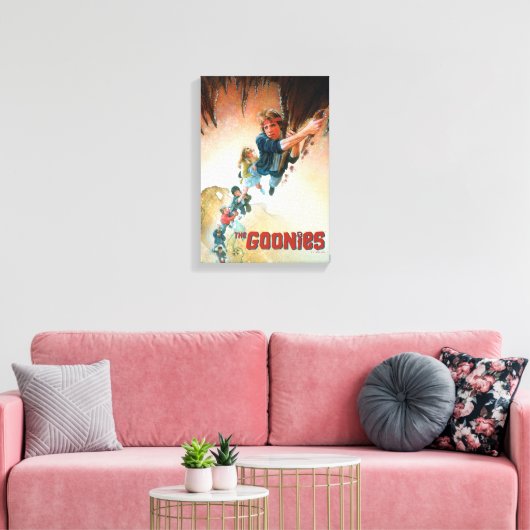 De goonies bedekken theatrale kunst canvas afdruk (Insitu (Woonkamer))