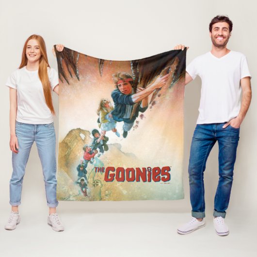 De goonies bedekken theatrale kunst fleece deken (In situ)
