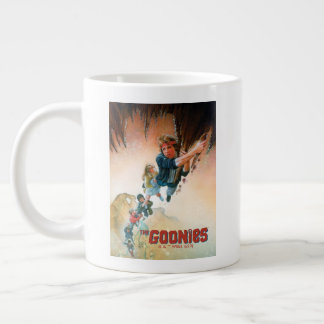 De goonies bedekken theatrale kunst grote koffiekop
