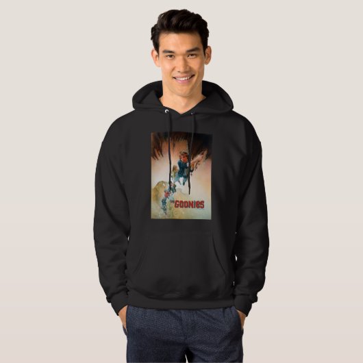 De goonies bedekken theatrale kunst hoodie (Voorkant volledig)