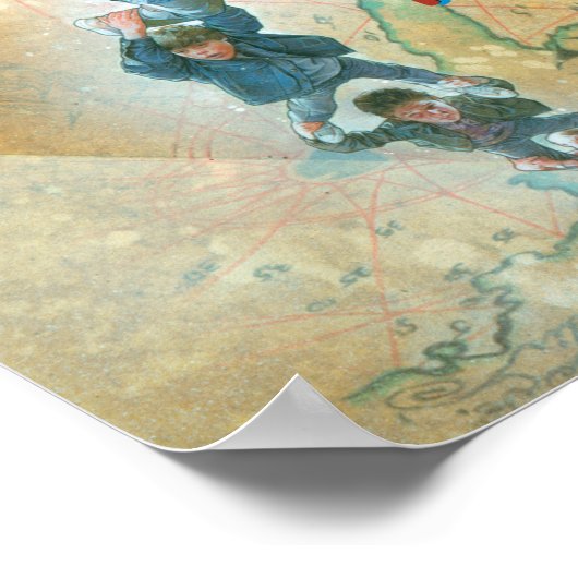 De goonies bedekken theatrale kunst poster (Hoek)