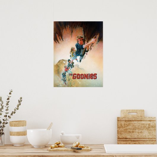 De goonies bedekken theatrale kunst poster (Keuken)