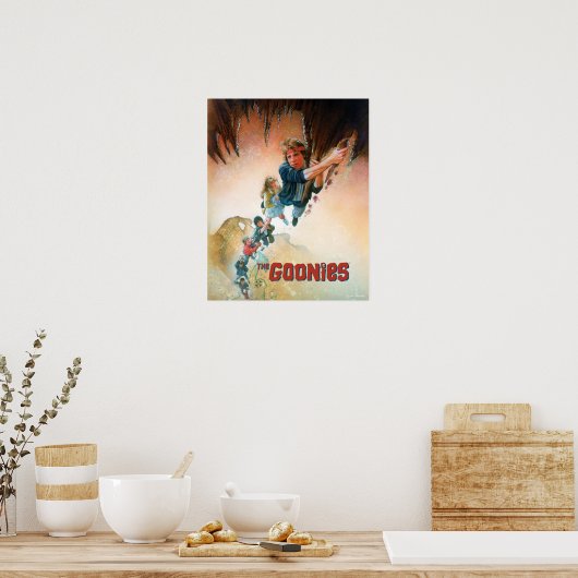 De goonies bedekken theatrale kunst poster (Keuken)