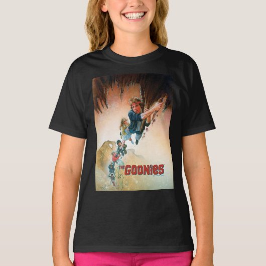 De goonies bedekken theatrale kunst t-shirt (Voorkant)