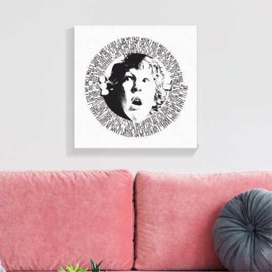 De goonies Chunk Confession Graphic Canvas Afdruk (Insitu (Woonkamer))