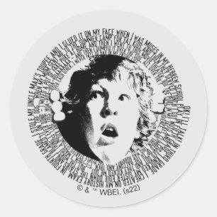 De goonies Chunk Confession Graphic Ronde Sticker