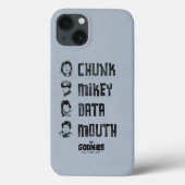 De goonies | Chunk, Mikey, Data, Mouth Case-Mate iPhone Case (Achterkant)