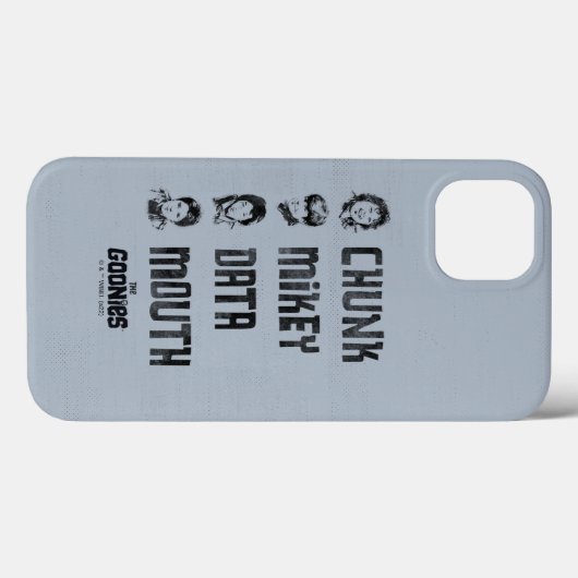 De goonies | Chunk, Mikey, Data, Mouth Case-Mate iPhone Case (Achterkant (horizontaal))