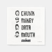 De goonies | Chunk, Mikey, Data, Mouth Servet (Voorkant)