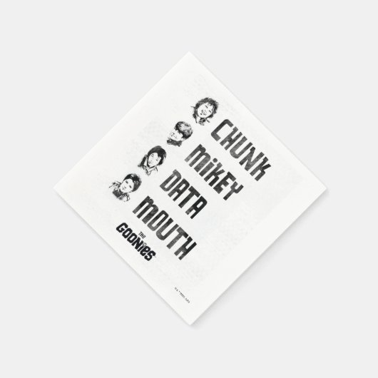 De goonies | Chunk, Mikey, Data, Mouth Servet (Hoek)