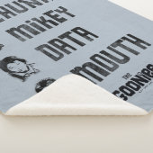 De goonies | Chunk, Mikey, Data, Mouth Sherpa Deken (3/4)