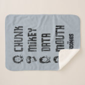 De goonies | Chunk, Mikey, Data, Mouth Sherpa Deken (Voorkant (horizontaal))