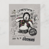 De Goonies Chunk Retro Collage Briefkaart (Voorkant)