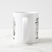 De Goonies Chunk Retro Collage Grote Koffiekop (Achterkant)