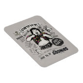 De Goonies Chunk Retro Collage Magneet (Rechterzijde)