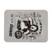 De Goonies Chunk Retro Collage Magneet (Horizontaal)