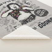 De Goonies Chunk Retro Collage Sherpa Deken (3/4)