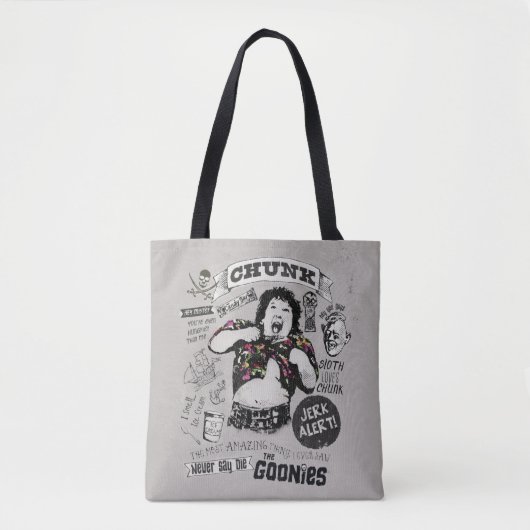 De Goonies Chunk Retro Collage Tote Bag (Voorkant)