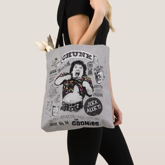 De Goonies Chunk Retro Collage Tote Bag (Dichtbij)