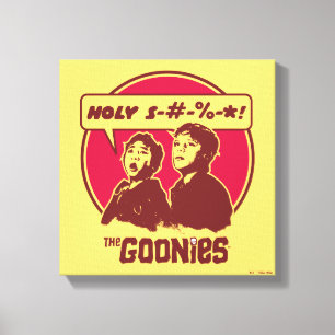 De Goonies Data Expletion Canvas Afdruk