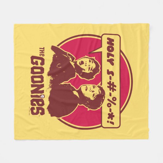 De Goonies Data Expletion Fleece Deken (Voorkant (Horizontaal))