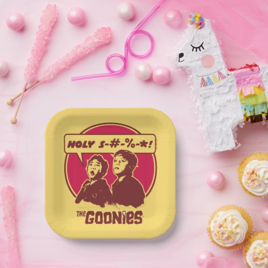 De Goonies Data Expletion Papieren Bordje (Feest)