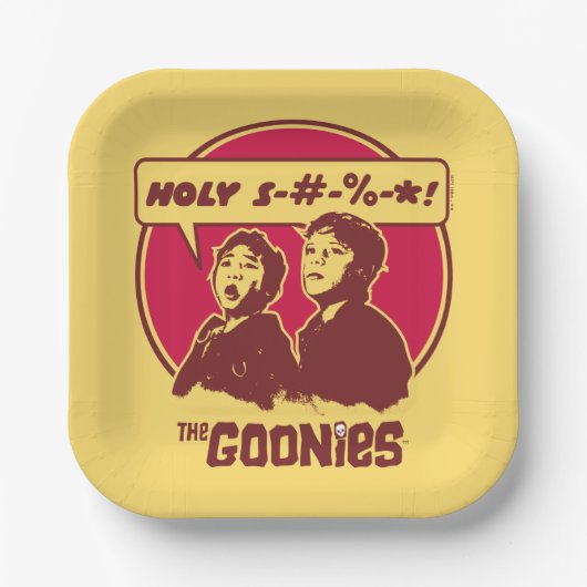 De Goonies Data Expletion Papieren Bordje (Voorkant)