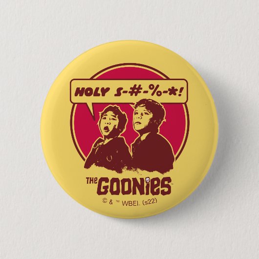 De Goonies Data Expletion Ronde Button 5,7 Cm (Voorkant)